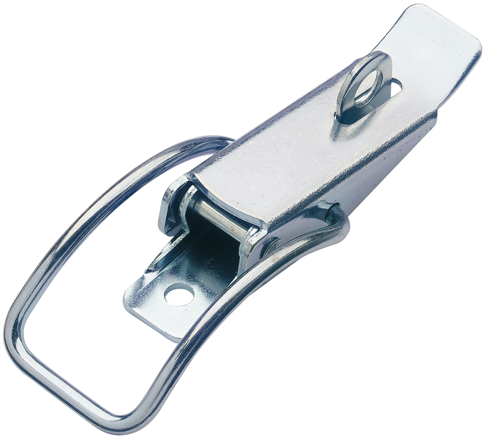 A photo of a metal HL104-P toggle latch manufactured by Sandfield Engineering